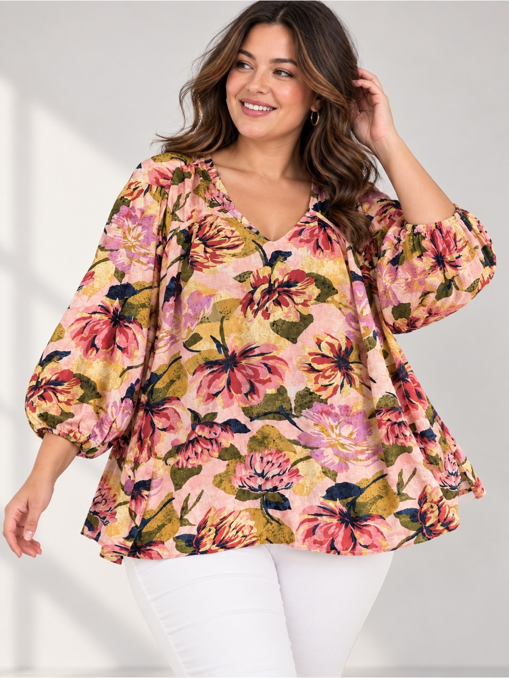 🎉5 for $45🎉 Terra & sky top blouse shirt size 2X